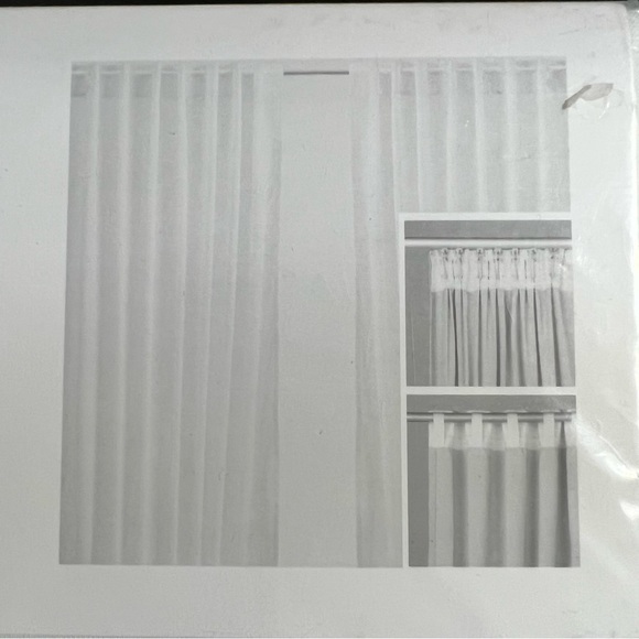 Sold NWT Multiple available IKEA VIVAN curtain set of two in package - Picture 9 of 13